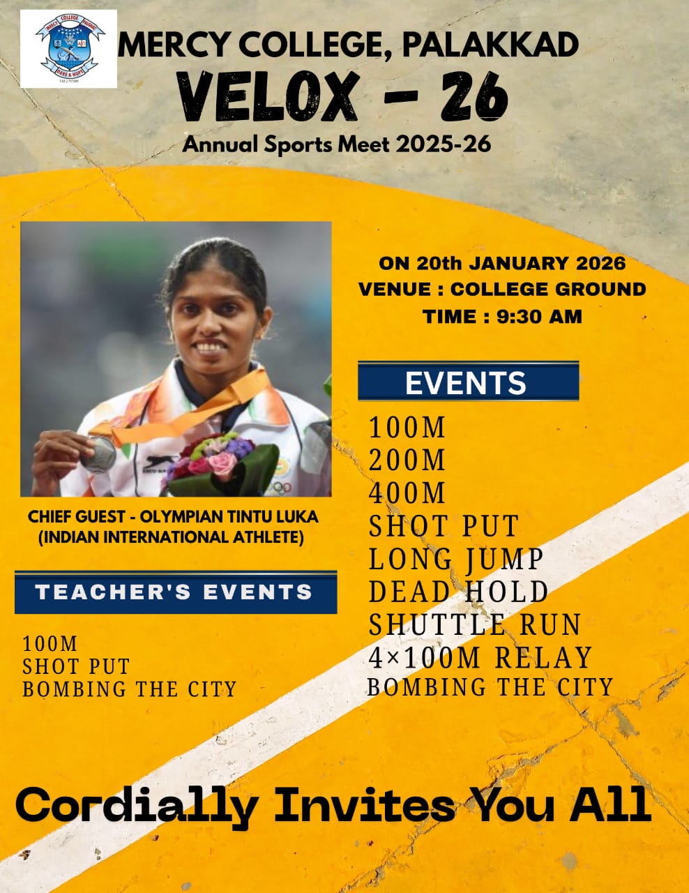 VELOX -26 - ANNUAL SPORTS MEET 2025-26